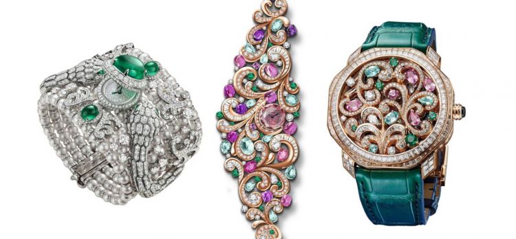 BVLGARI宝格丽推出3枚巴洛克风格风格Barocko高级珠宝腕表